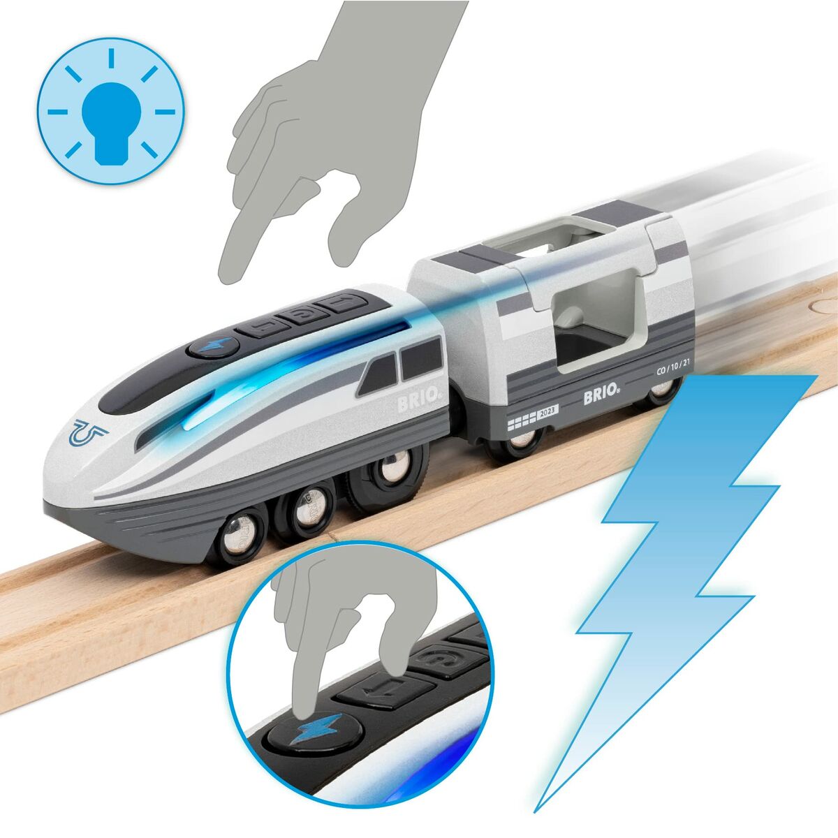 Tren Brio Turbo Train - Jucarii si jocuri, Vehicule