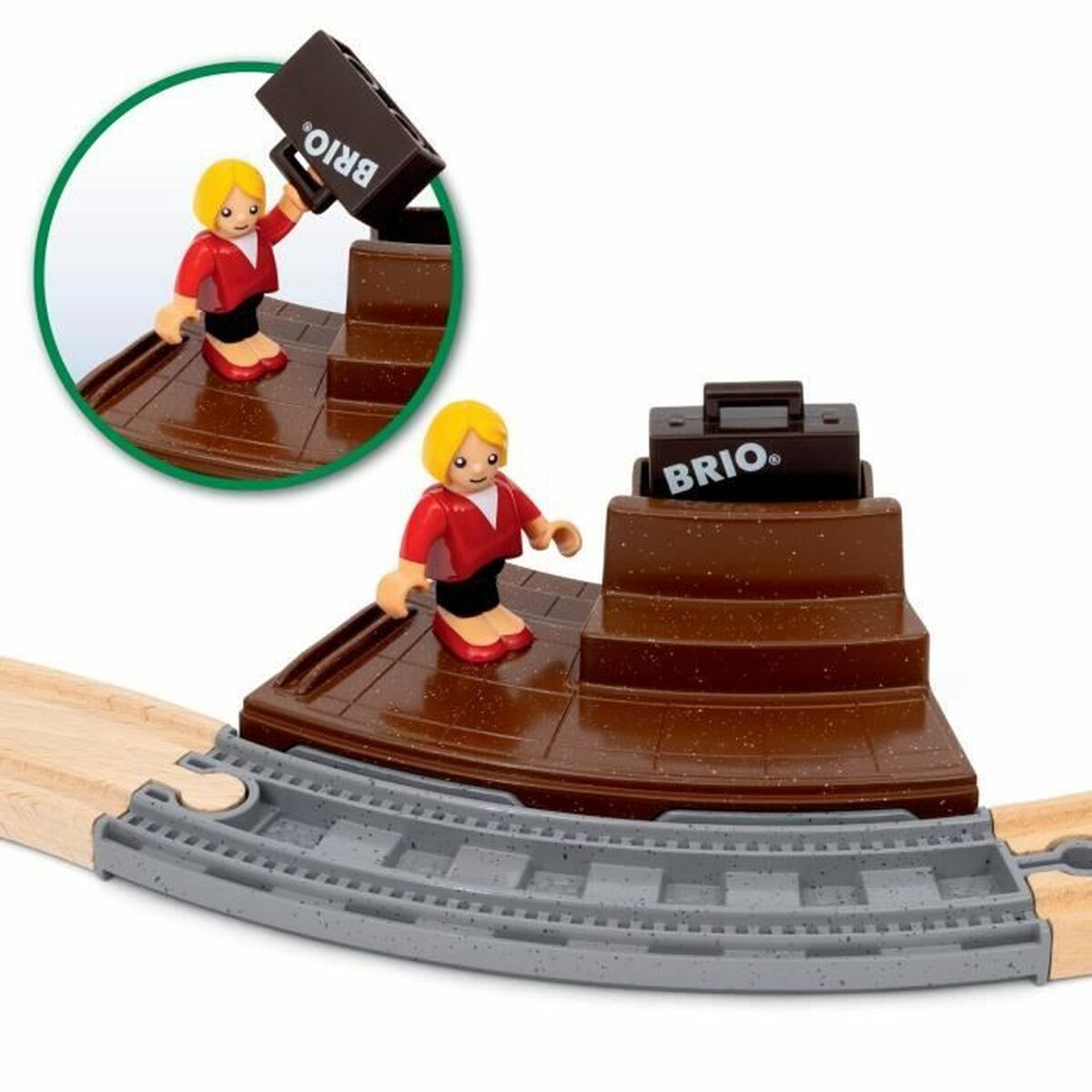 Playset Brio StarterTravel train set - Jucarii si jocuri, Vehicule