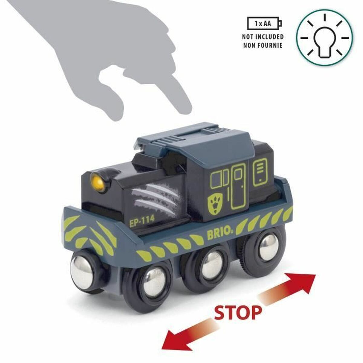 Tren Brio Dinosaur Battery train - Jucarii si jocuri, Vehicule