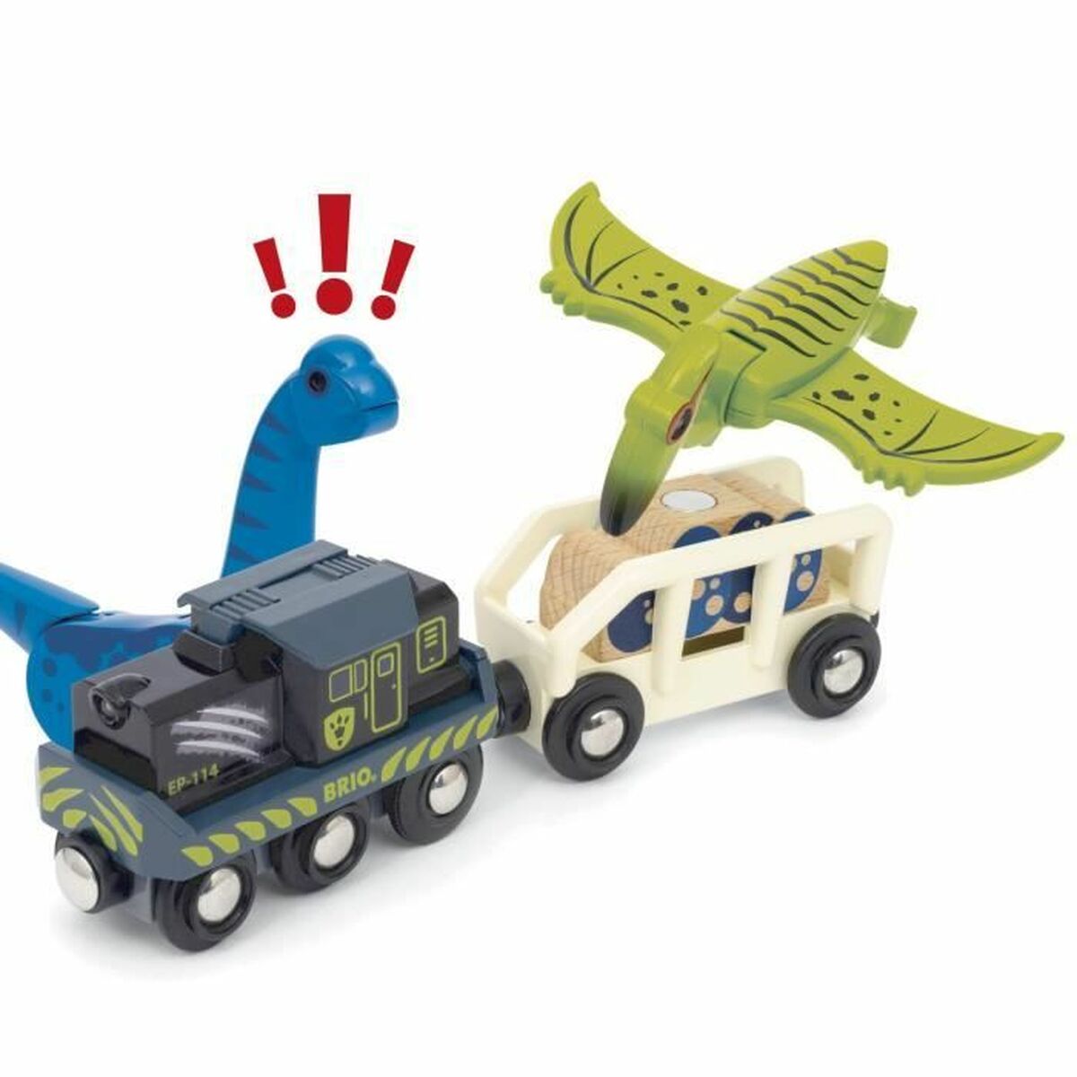 Tren Brio Dinosaur Battery train - Jucarii si jocuri, Vehicule