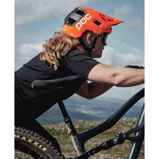 Cască de Ciclism pentru Adulți POC Kortal Race MIPS Negru Portocaliu 55-58 cm - Sport și în aer liber, Ciclism