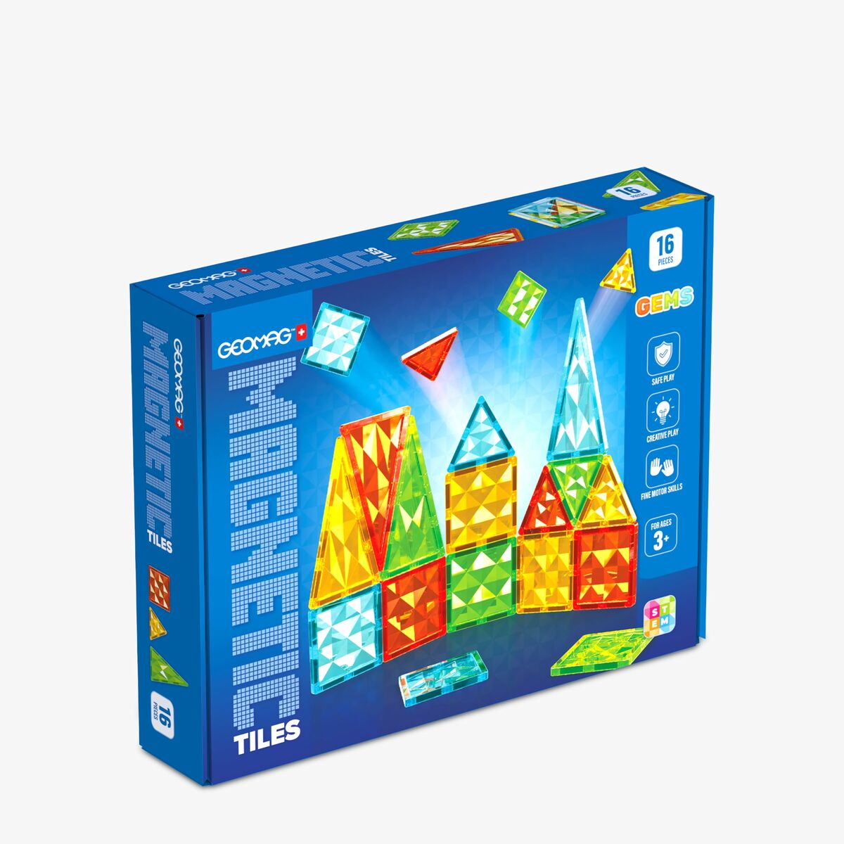 Joc Educativ Geomag 16 Piese - Jucarii si jocuri