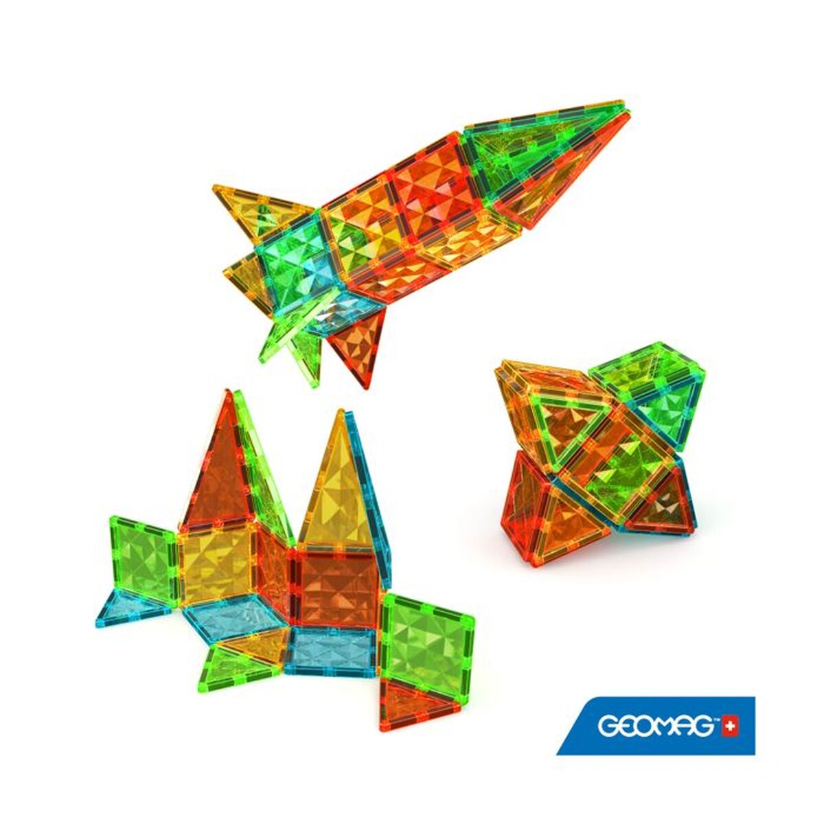 Joc Educativ Geomag Magnetic Tiles - Jucarii si jocuri