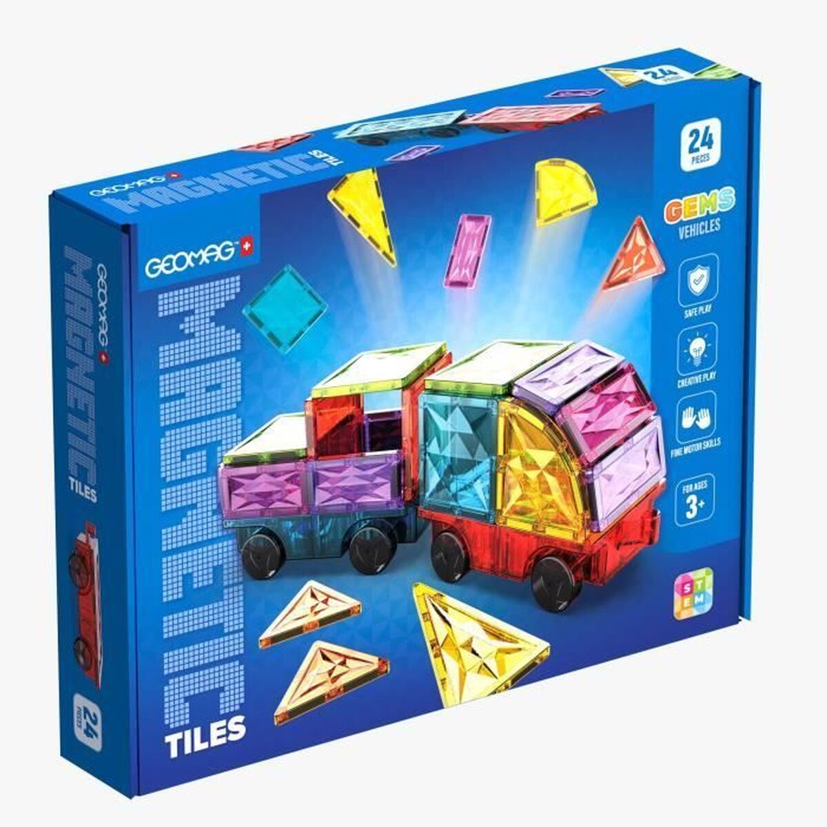 Set de Construcție Geomag 24 Piese - Jucarii si jocuri