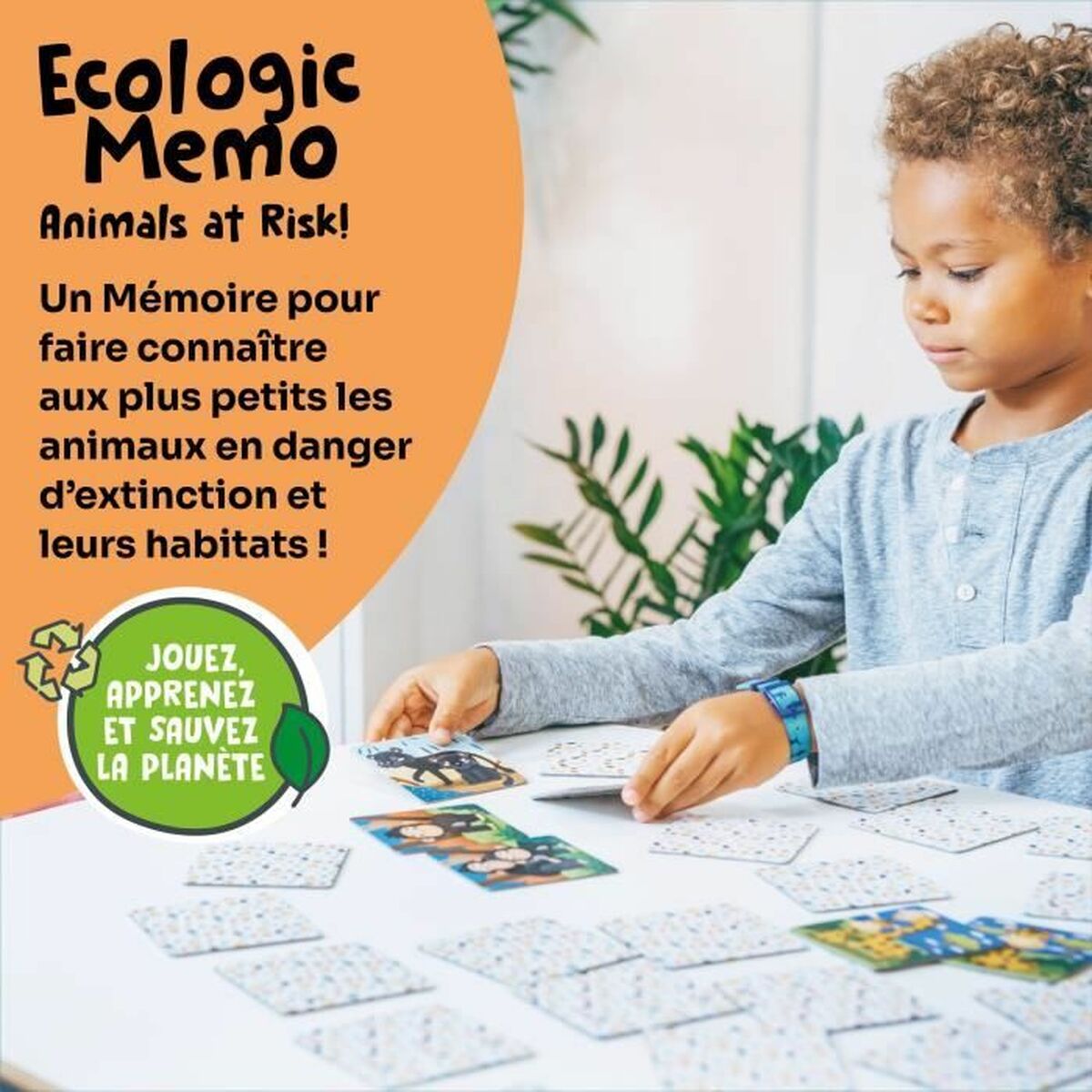 Joc Educativ Adventerra Memo Ecológico Animales en Peligro - Jucarii si jocuri, Jocuri și accesorii