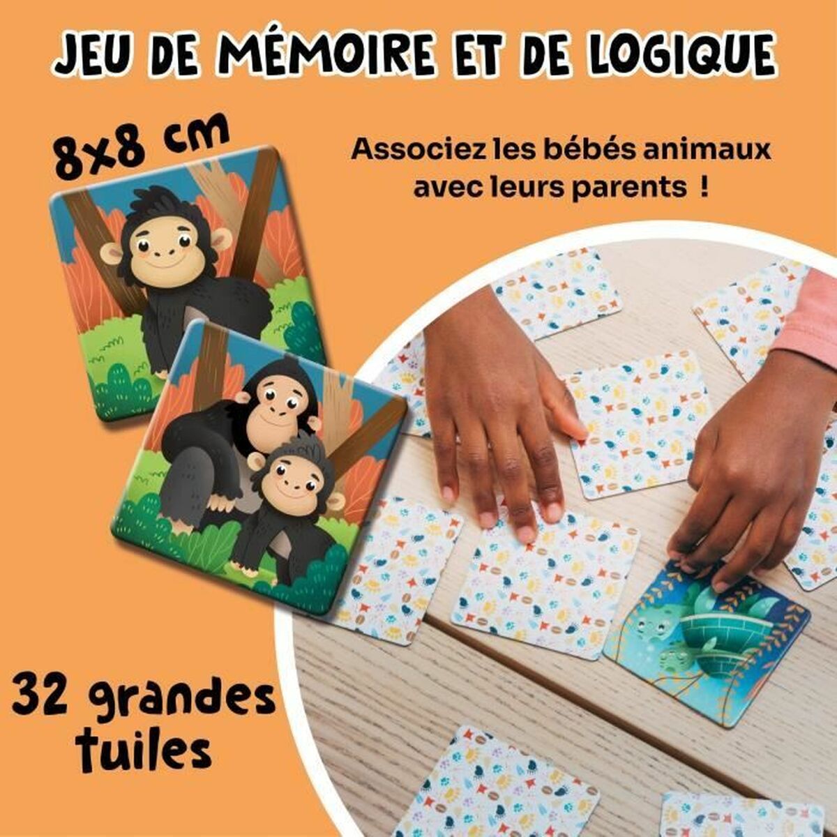 Joc Educativ Adventerra Memo Ecológico Animales en Peligro - Jucarii si jocuri, Jocuri și accesorii