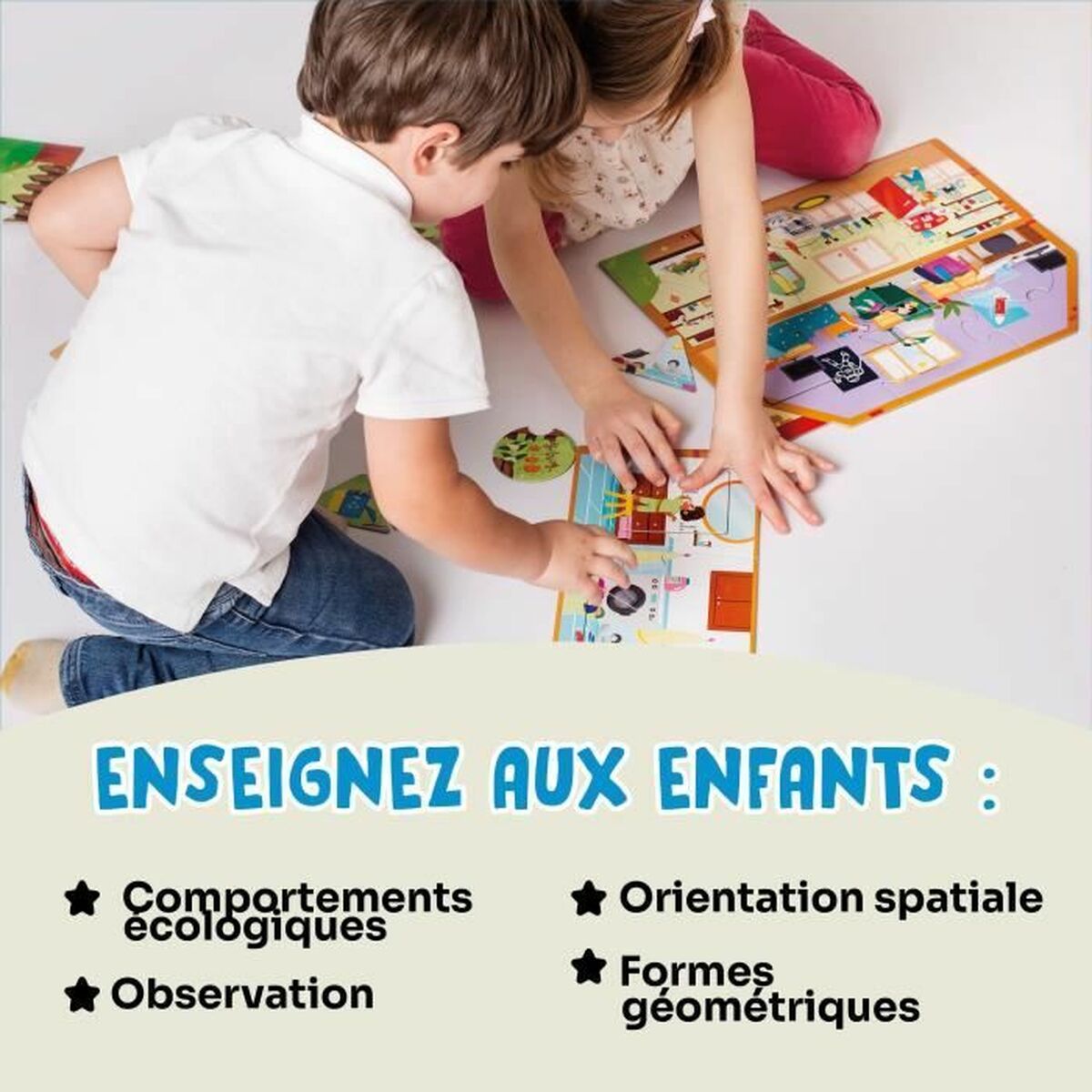 Puzzle Adventerra Montessori - Jucarii si jocuri, Puzzle-uri și puzzle-uri
