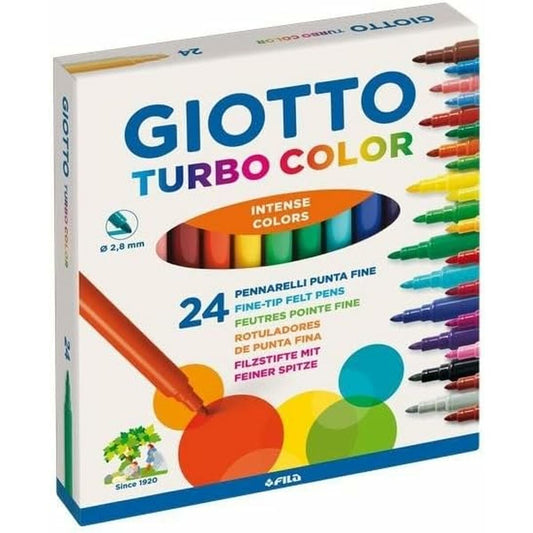 Set de Carioci Giotto Turbo Color Multicolor (5 Unități) - Birou și papetărie, Pixuri, creioane și articole de scris