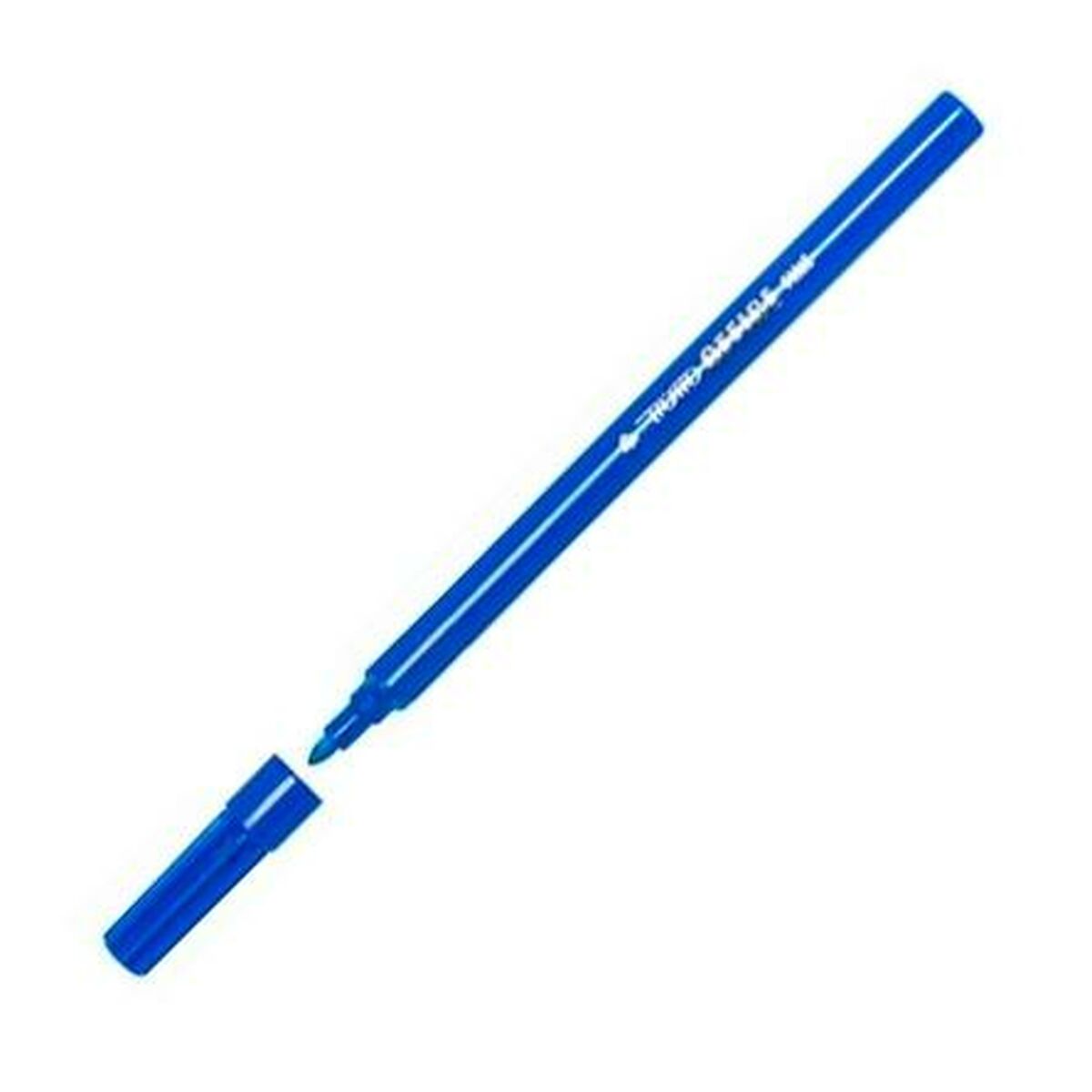 Set de Carioci Tratto Office Fine Albastru (10 Unități) - Birou și papetărie, Pixuri, creioane și articole de scris