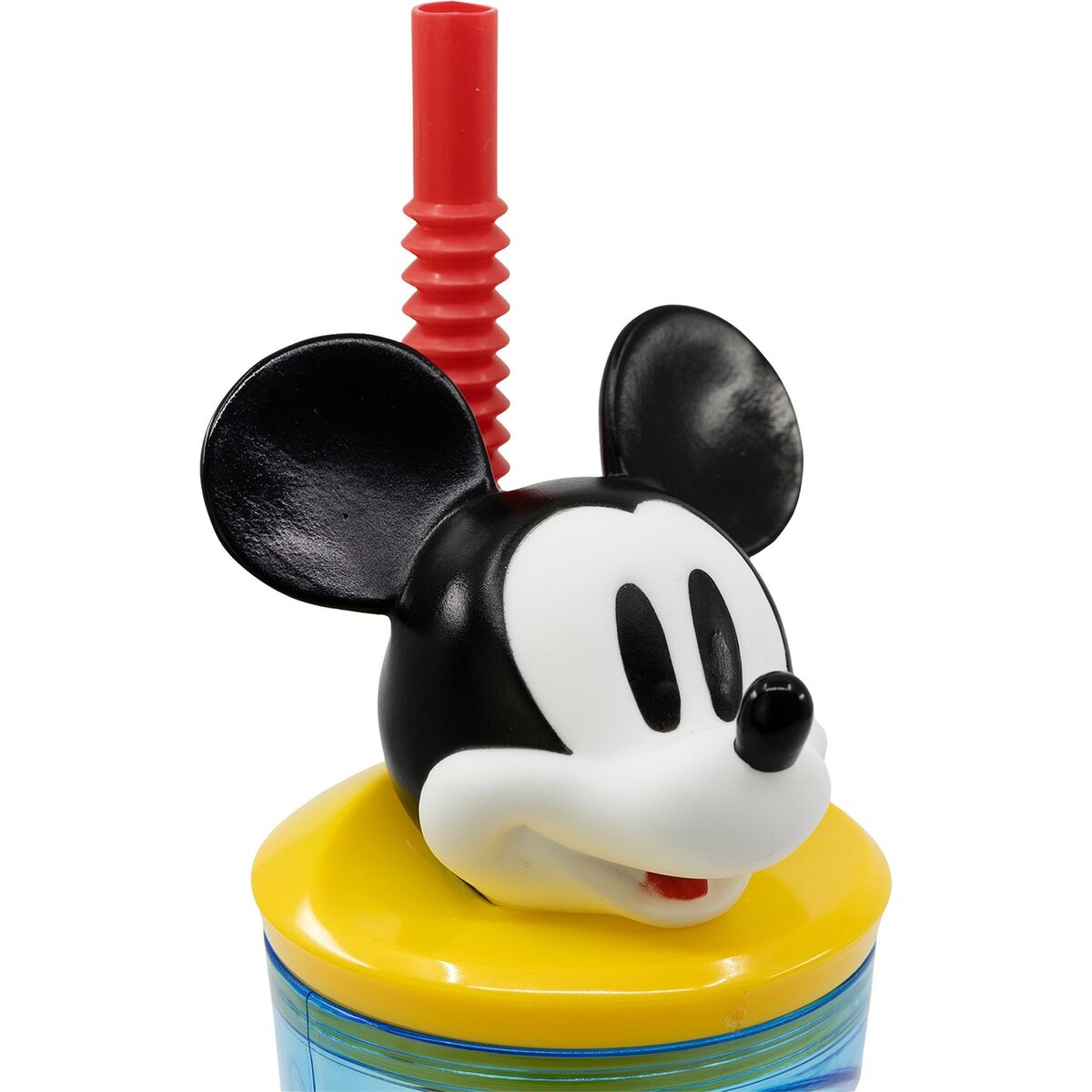 Pahar cu Pai Mickey Mouse CZ11336 3D Albastru - Bebelus, Alăptarea și hrănirea