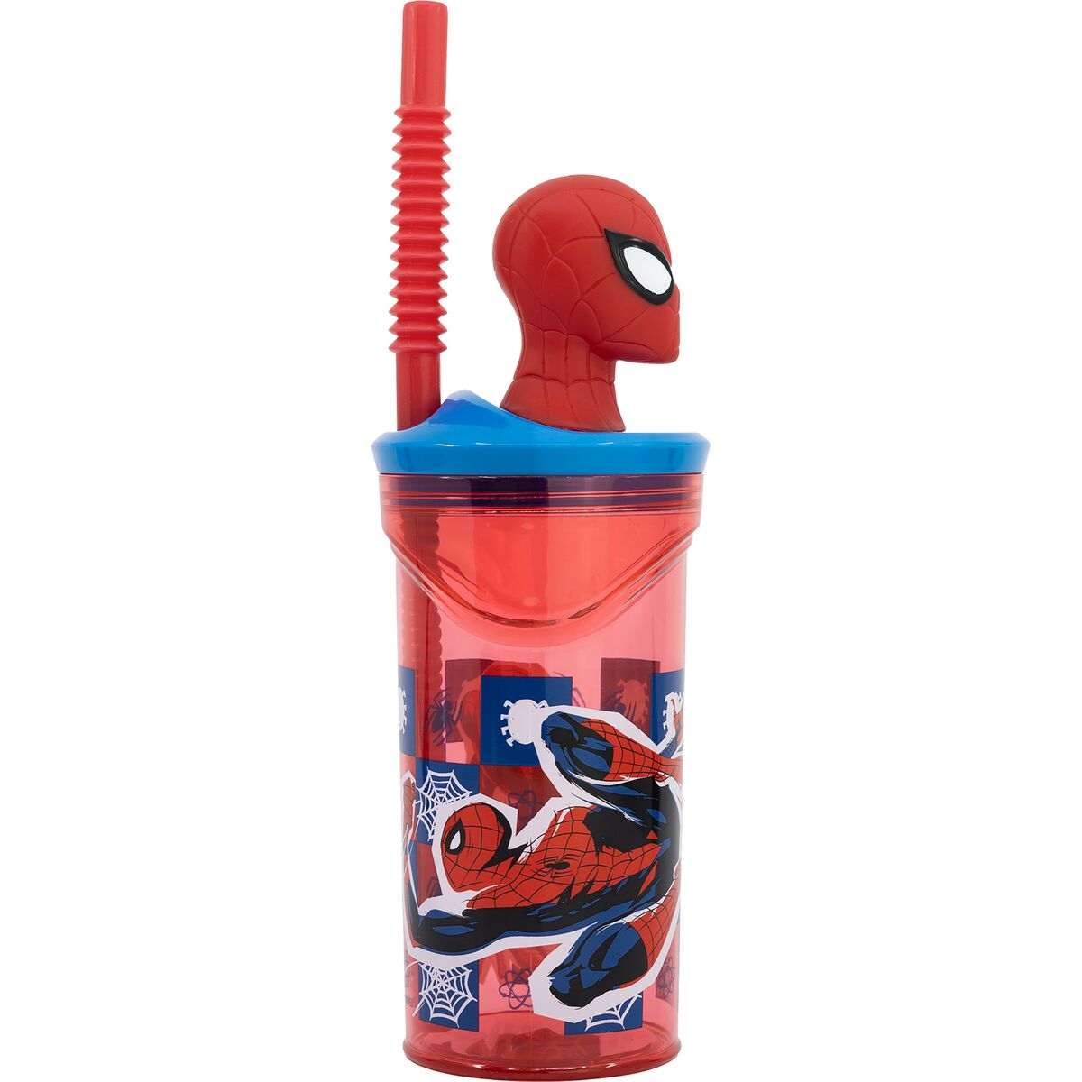 Pahar cu Pai Spider-Man CZ11338 3D - Bebelus, Alăptarea și hrănirea