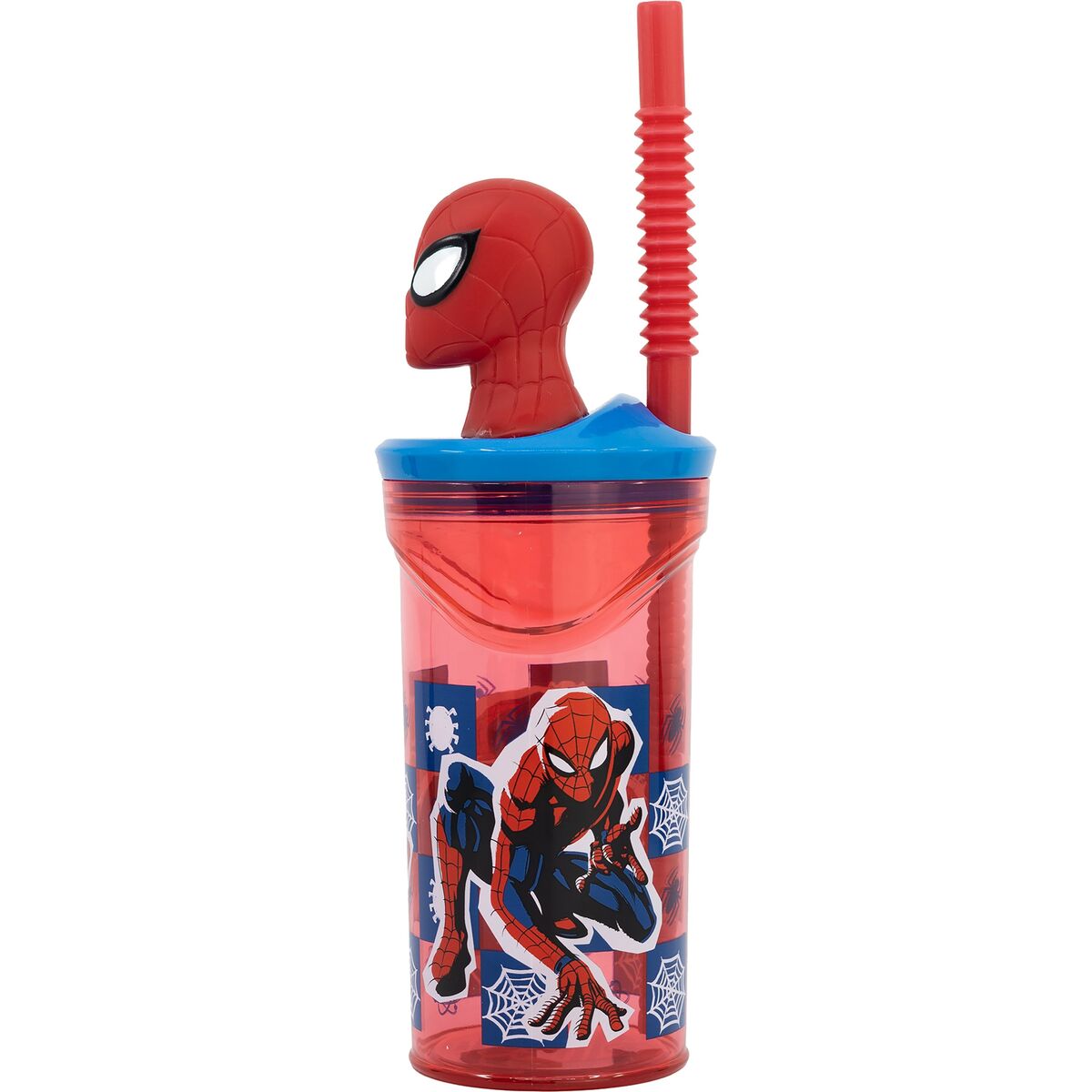 Pahar cu Pai Spider-Man CZ11338 3D - Bebelus, Alăptarea și hrănirea