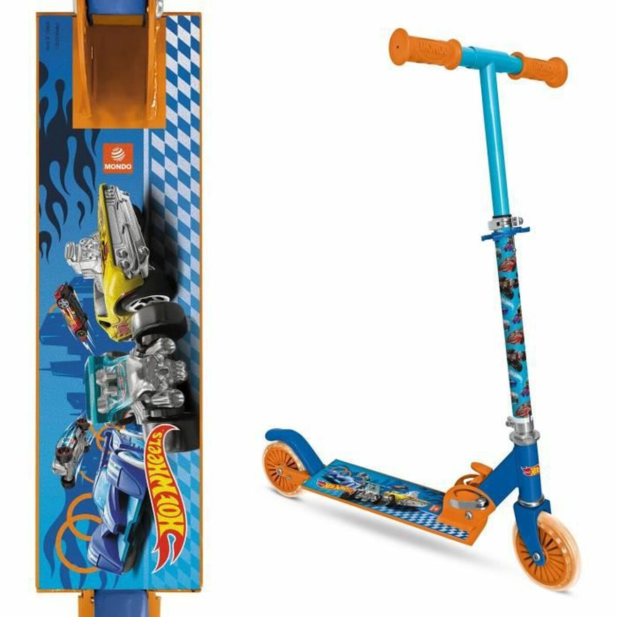 Trotinetă Mondo Hot Wheels Infantil - Sport și în aer liber, Mobilitate urbană