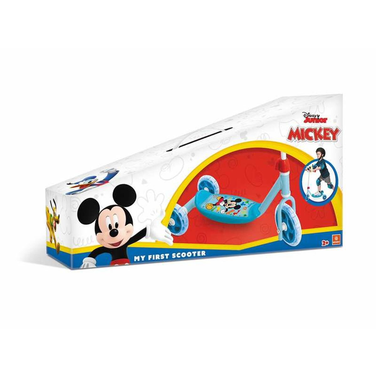 Trotinetă Mickey Mouse 3 roți 60 x 46 x 13,5 cm - Sport și în aer liber, Mobilitate urbană
