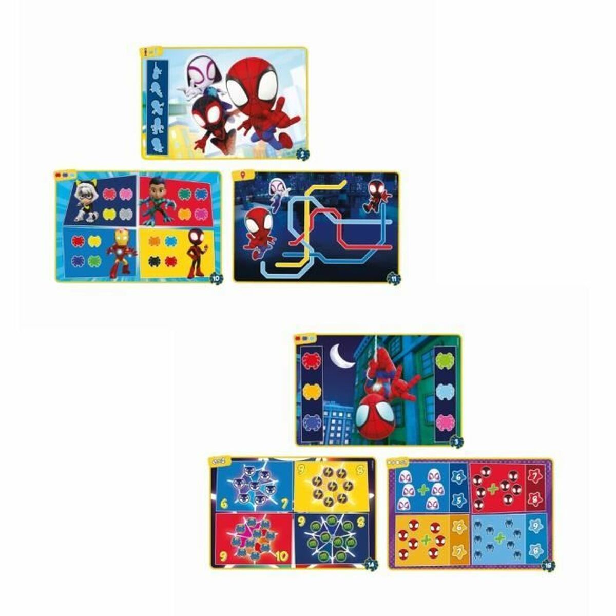 Joc Educativ Clementoni Spidey Amazing Friends Travel Quiz - Jucarii si jocuri, Jocuri și accesorii