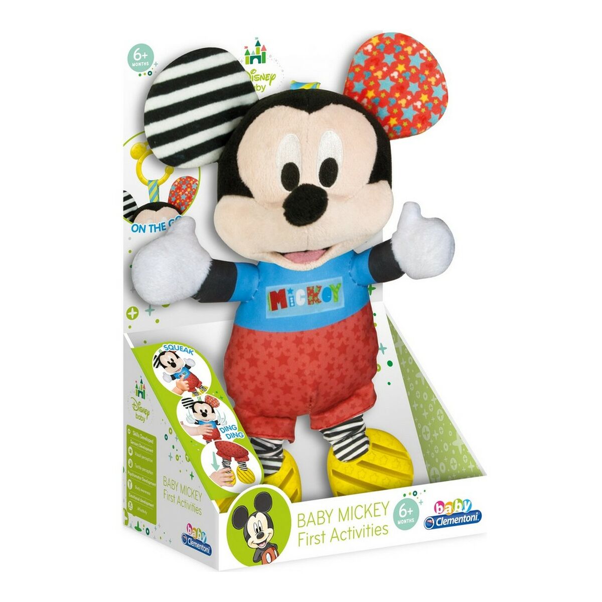 Zornăitoare Dentiție Mickey Mouse 17165.1 18 x 28 x 11 cm - Bebelus, Jucăriile copilăriei timpurii