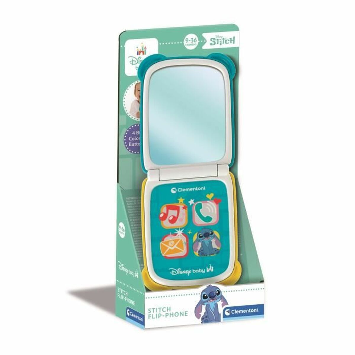 Jucărie interactivă pentru bebeluși Clementoni Stitch - Bebelus, Jucăriile copilăriei timpurii