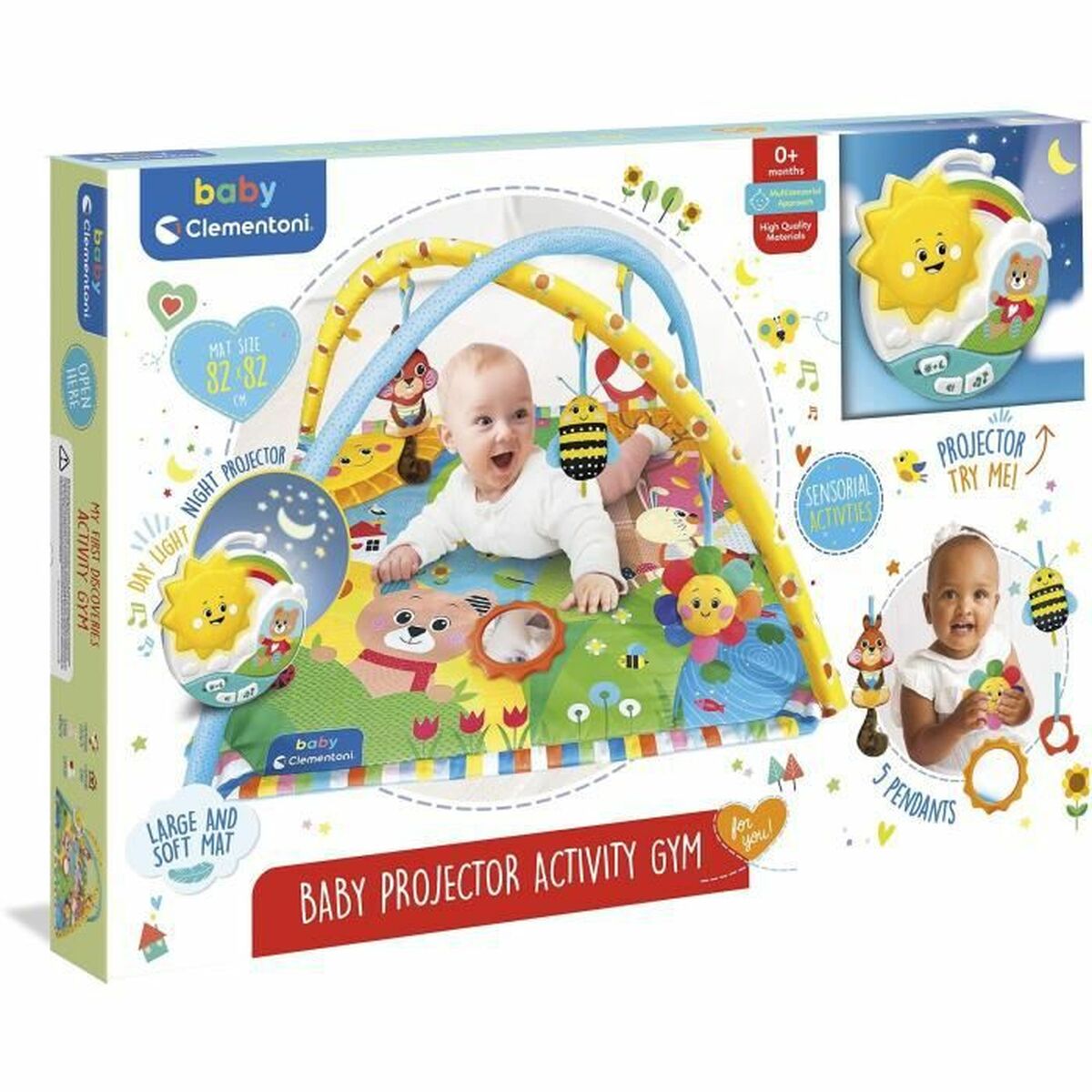 Saltea de joacă Clementoni Plastic - Bebelus, Activitate și divertisment