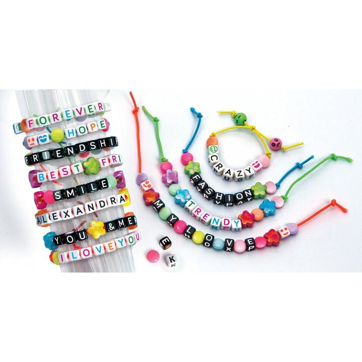 Kit de Creare Brățări Clementoni - Jucarii si jocuri, Activități creative