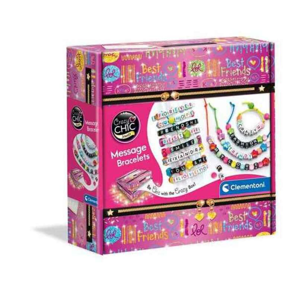 Kit de Creare Brățări Clementoni - Jucarii si jocuri, Activități creative