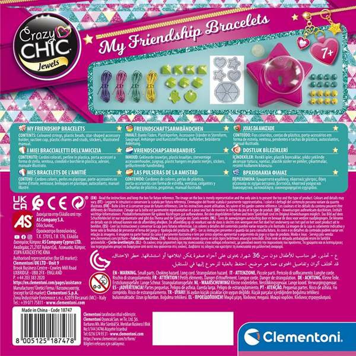Kit de Creare Brățări Clementoni - Jucarii si jocuri, Jocuri și accesorii