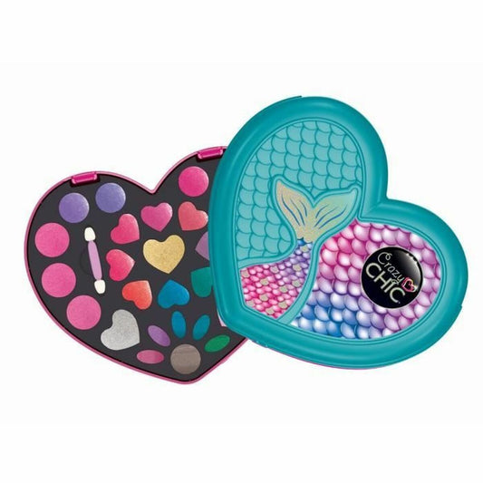 Set de Machiaj pentru Copii Clementoni Crazy Chic Beauty Mermaid Make up - Jucarii si jocuri, Costume și accesorii