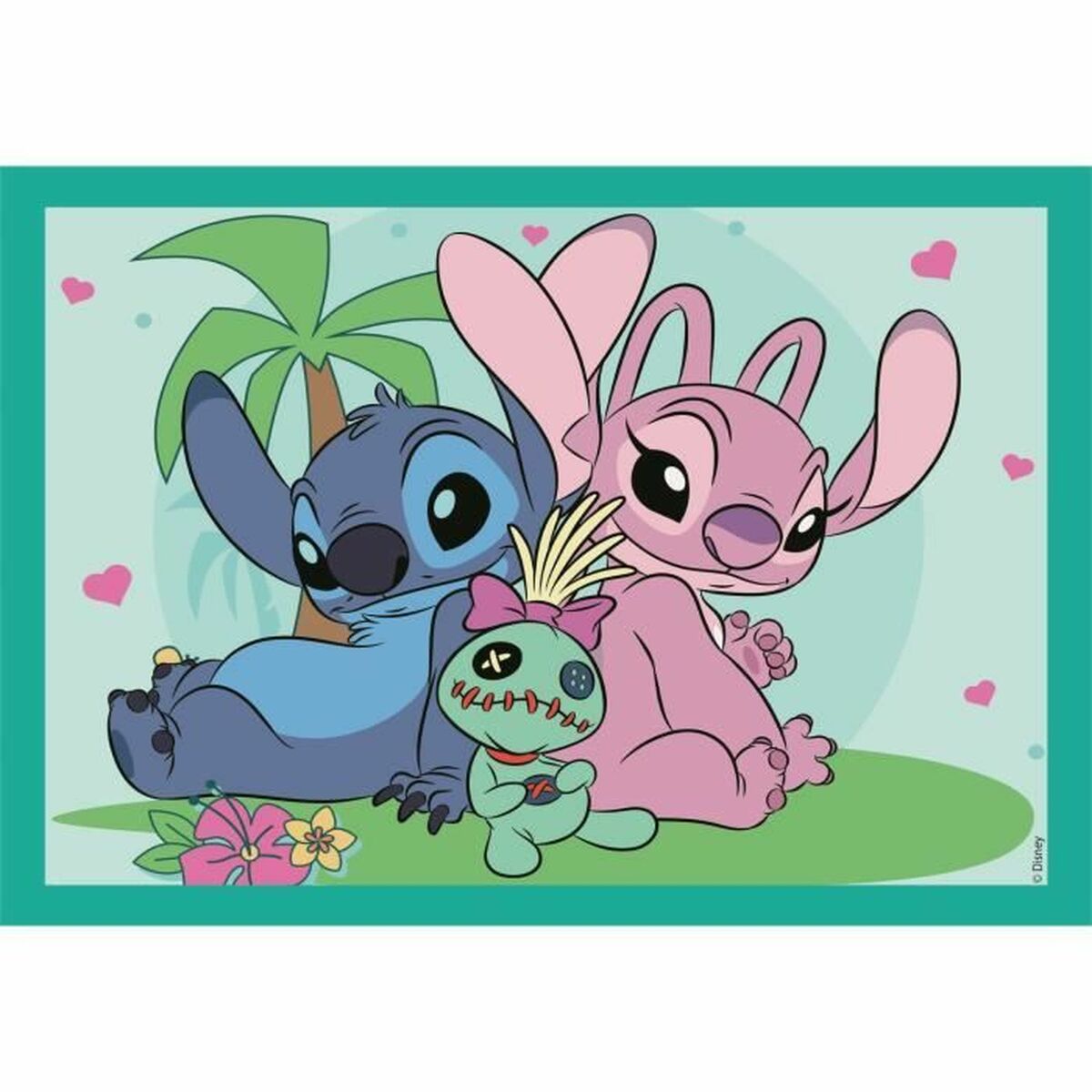 Puzzle Clementoni Stitch (4 Unități) - Jucarii si jocuri, Puzzle-uri și puzzle-uri