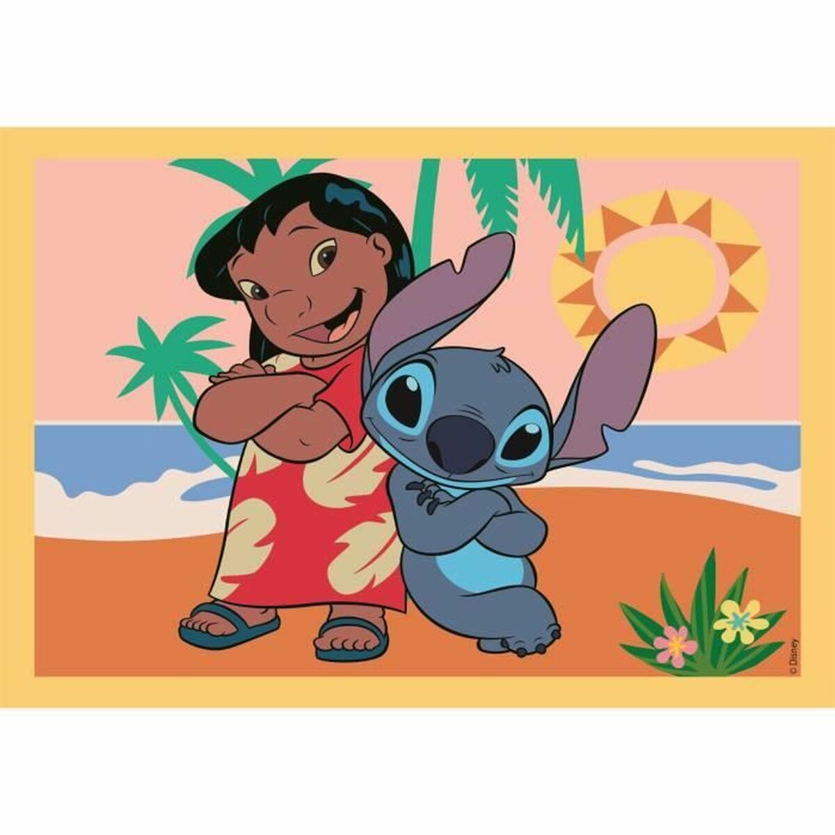 Puzzle Clementoni Stitch (4 Unități) - Jucarii si jocuri, Puzzle-uri și puzzle-uri