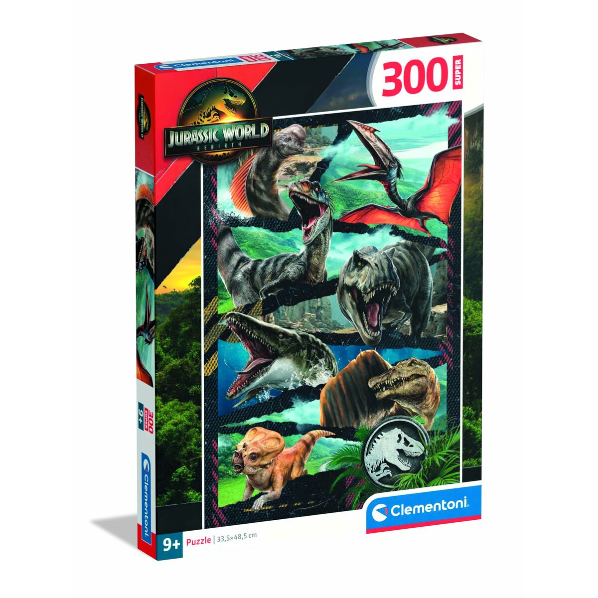 Puzzle Clementoni Jurassic World 300 Piese - Jucarii si jocuri, Puzzle-uri și puzzle-uri