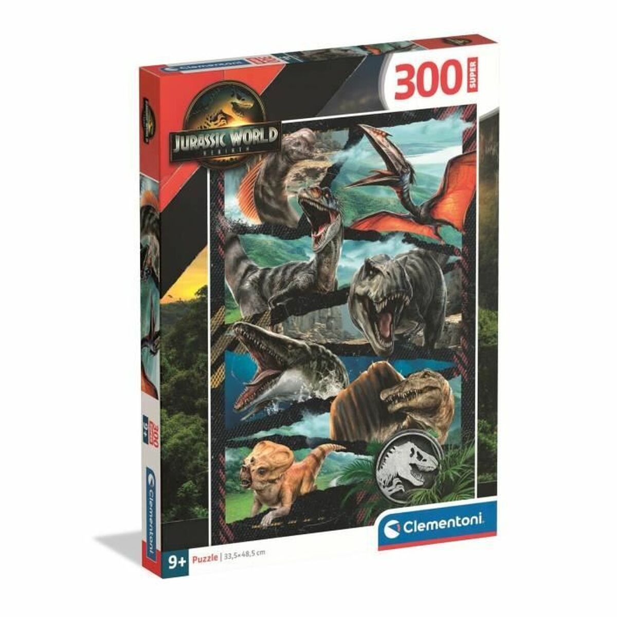 Puzzle Clementoni Jurassic World 300 Piese - Jucarii si jocuri, Puzzle-uri și puzzle-uri