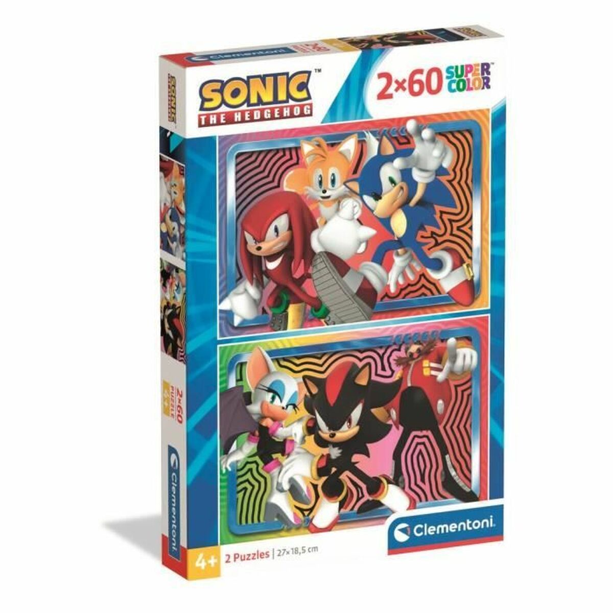 Puzzle Clementoni Sonic (2 Unități) - Jucarii si jocuri, Puzzle-uri și puzzle-uri