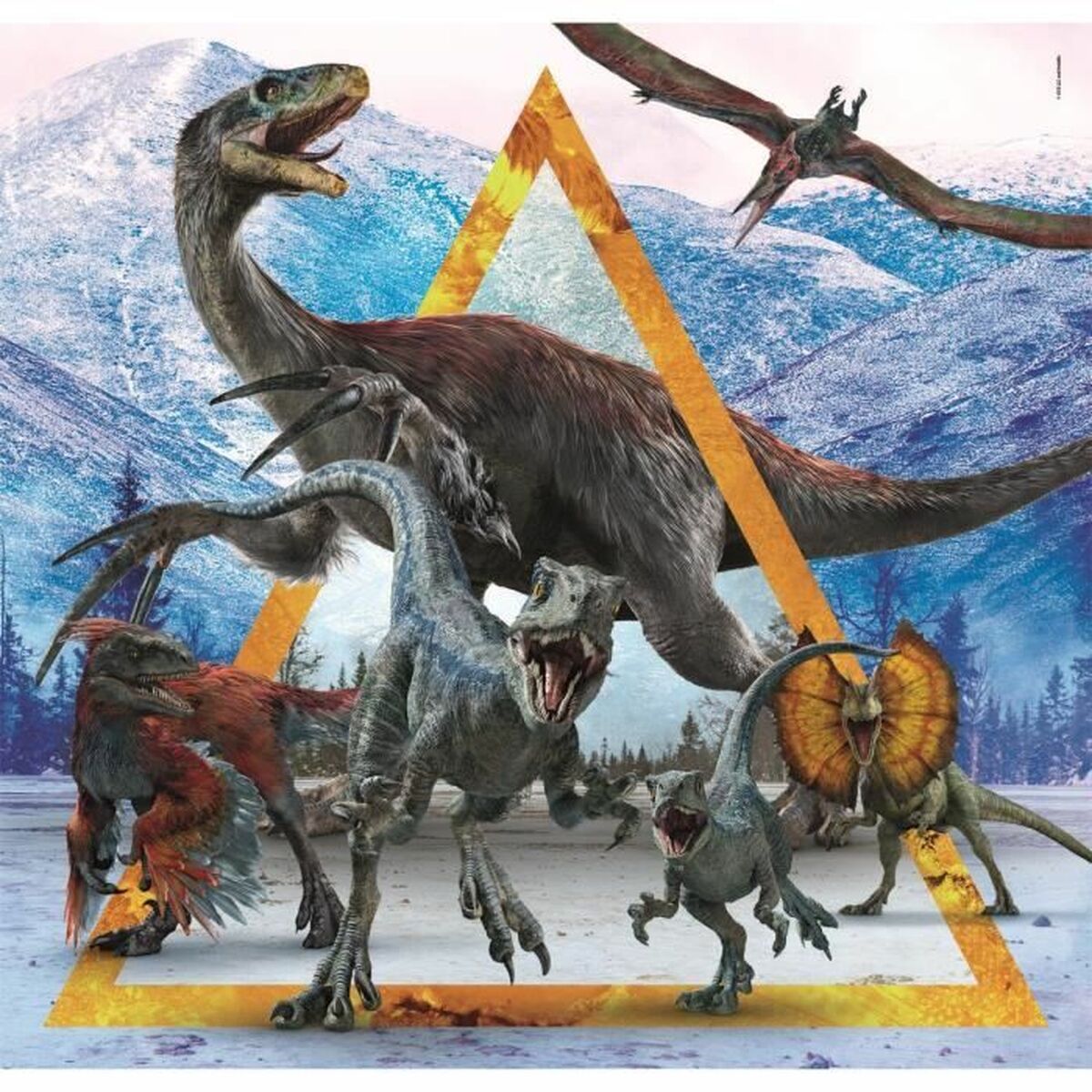 Puzzle Clementoni Jurassic World (3 Unități) - Jucarii si jocuri, Puzzle-uri și puzzle-uri