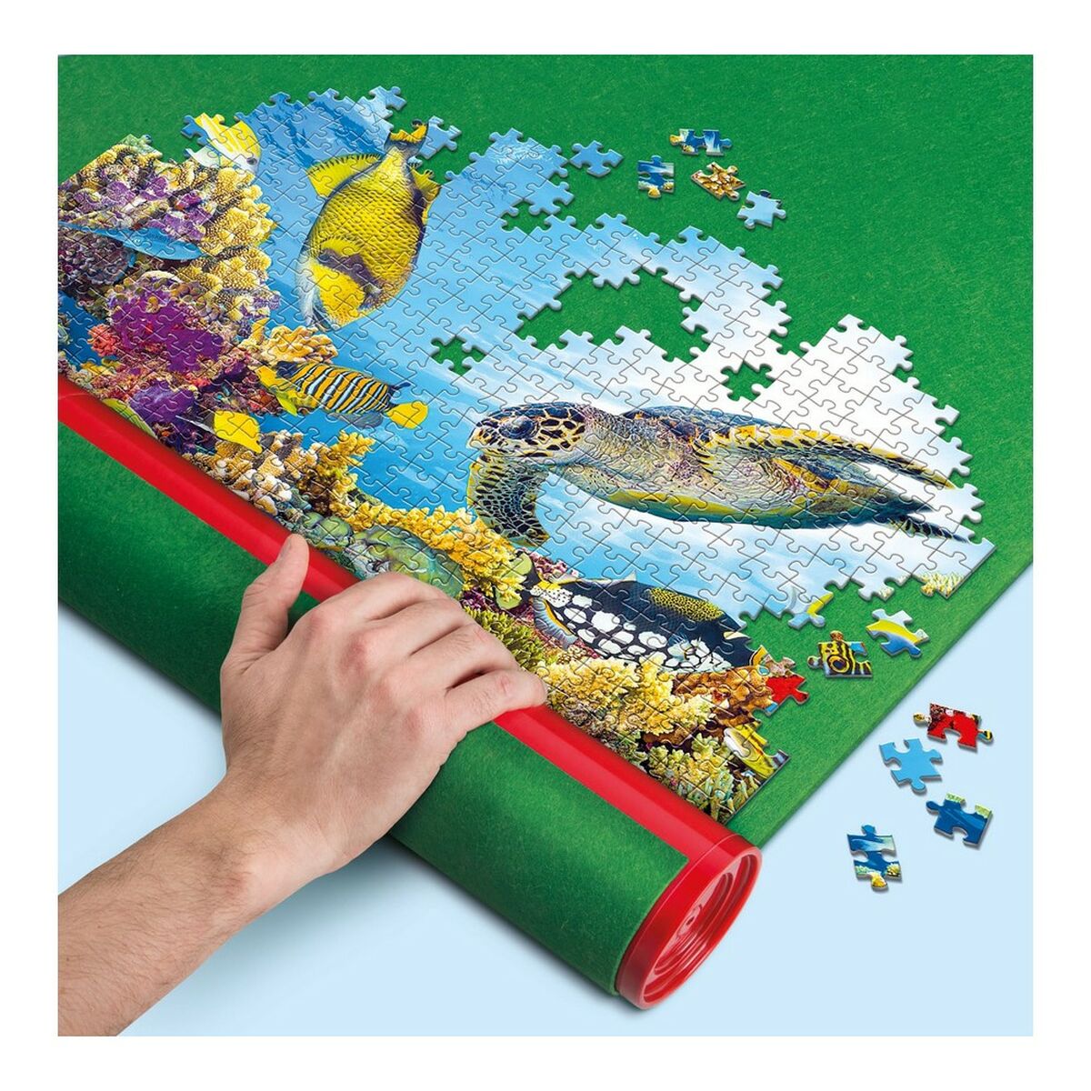 Față de masă Clementoni Puzzle Puzzle (105 x 78 cm) - Jucarii si jocuri, Puzzle-uri și puzzle-uri