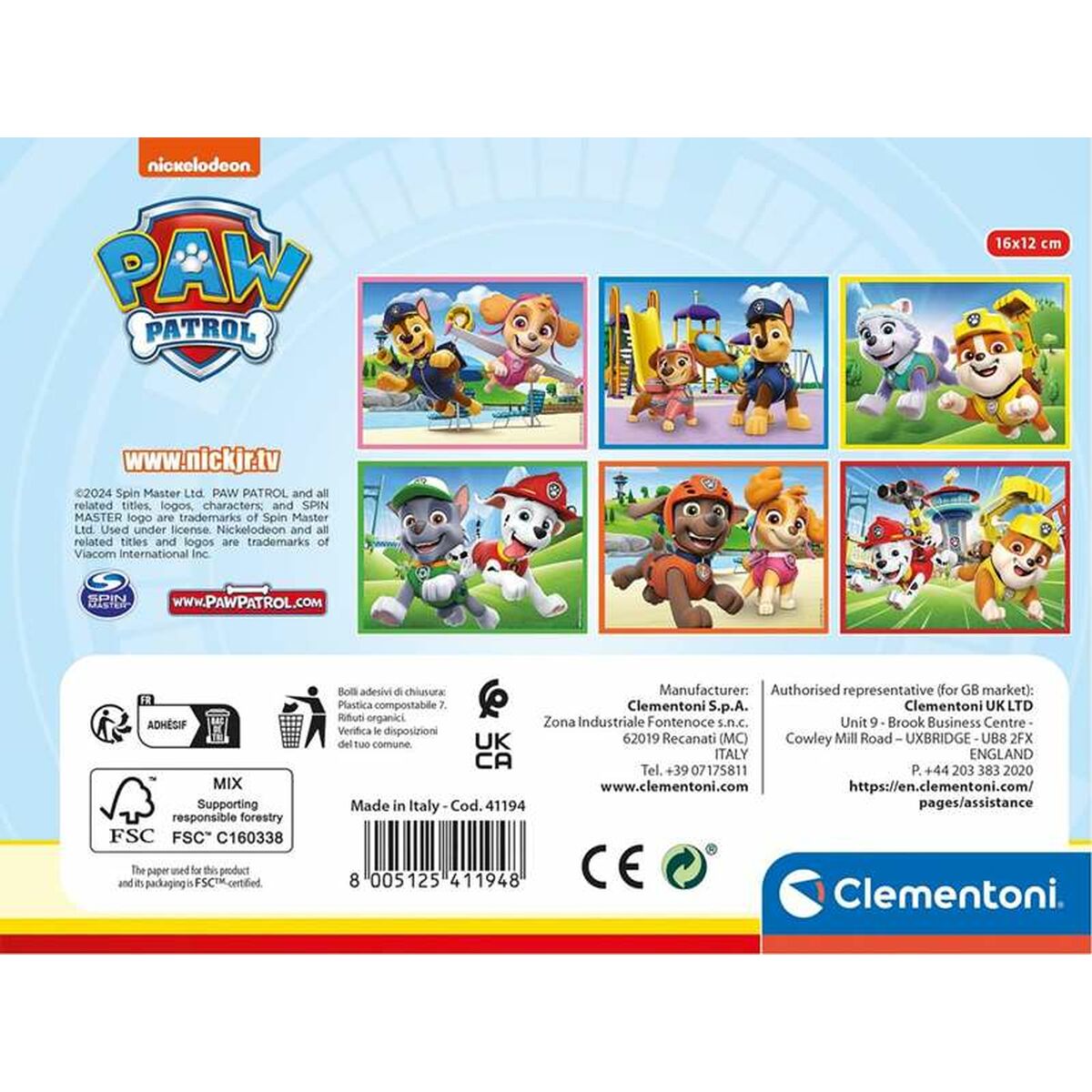 Puzzle pentru Copii din Lemn The Paw Patrol - Jucarii si jocuri, Puzzle-uri și puzzle-uri