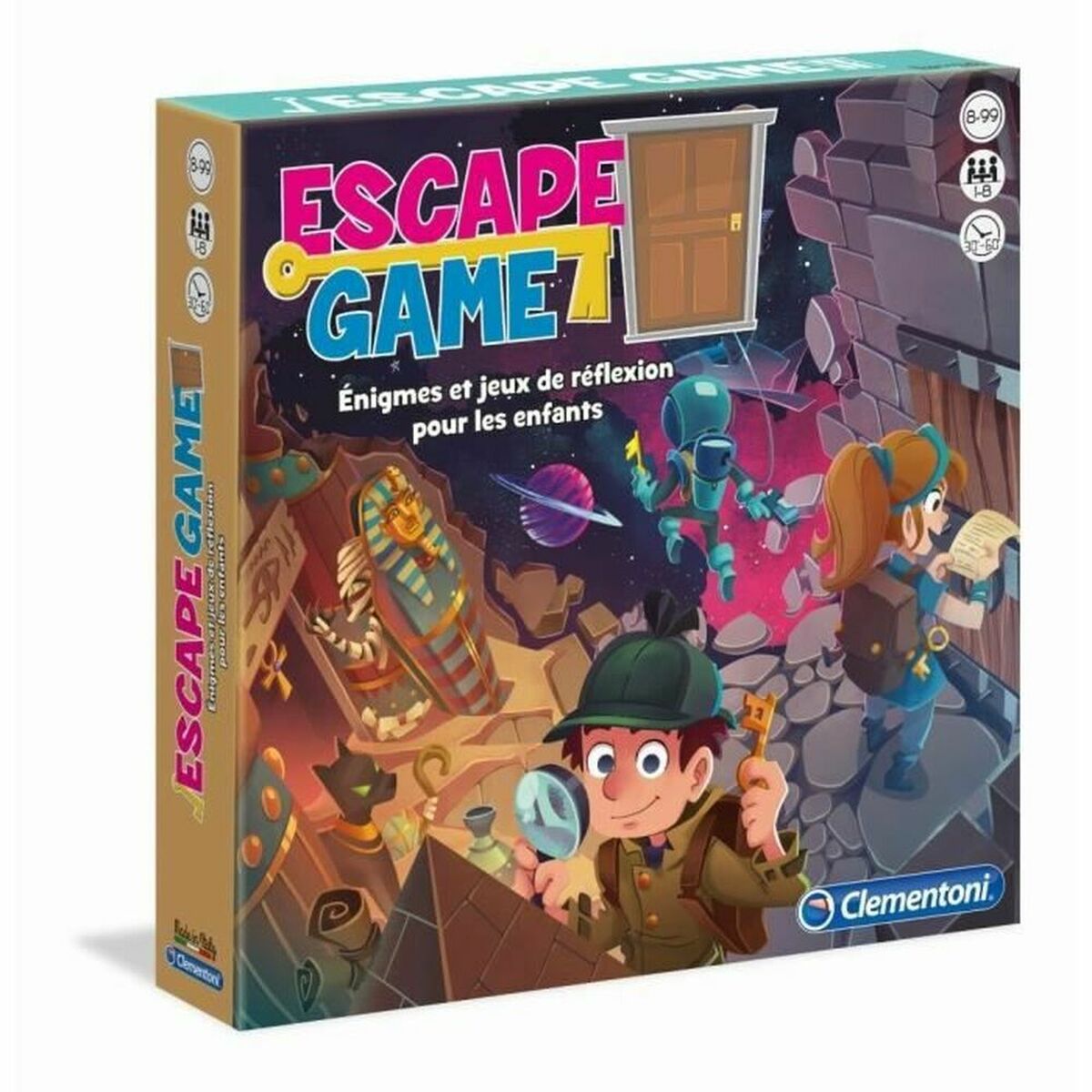 Joc de Masă Clementoni 52430 Escape Game - Jucarii si jocuri, Jocuri și accesorii