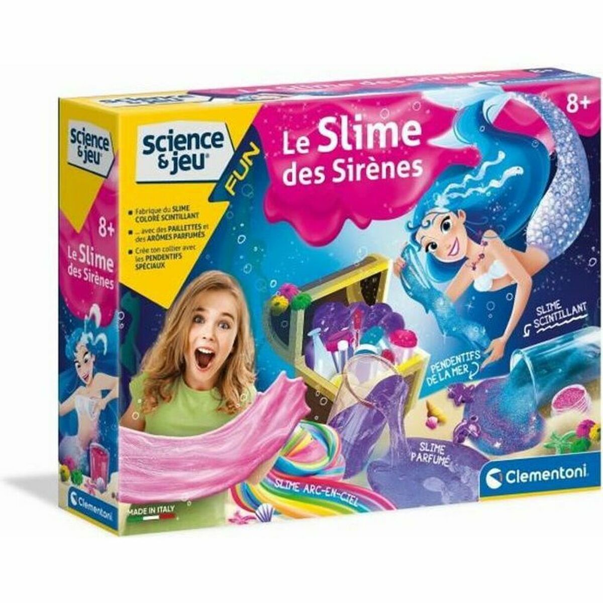 Joc de Plastilină Clementoni Baba de sirena - Jucarii si jocuri, Activități creative