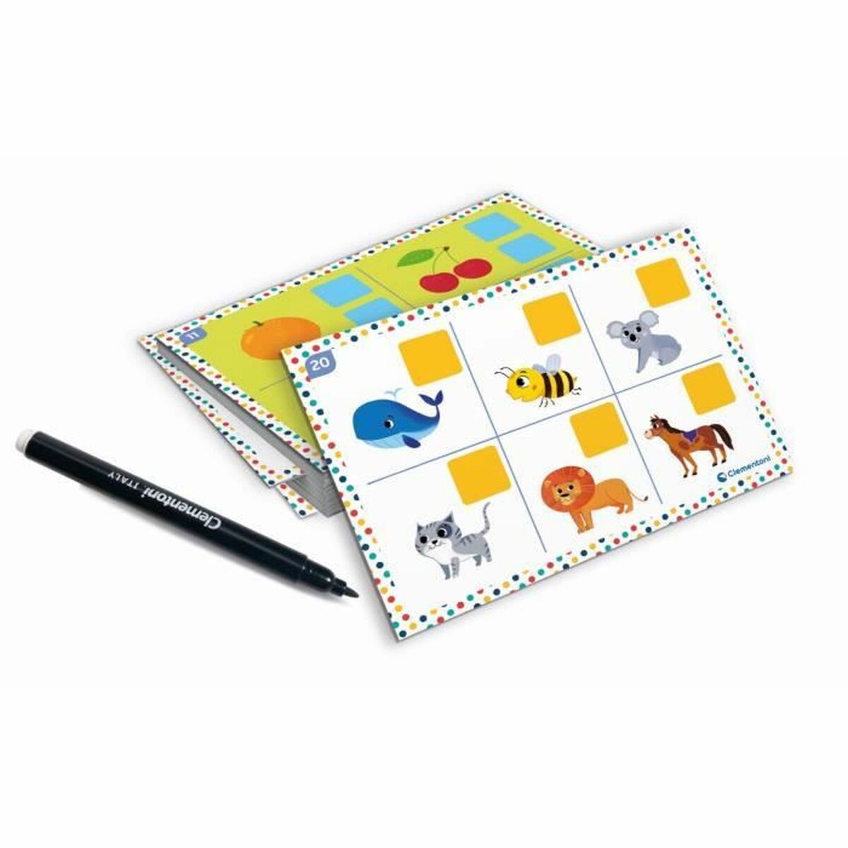 Joc de Masă Clementoni Magnetic Letters & Animals Case (FR) - Jucarii si jocuri, Jocuri și accesorii