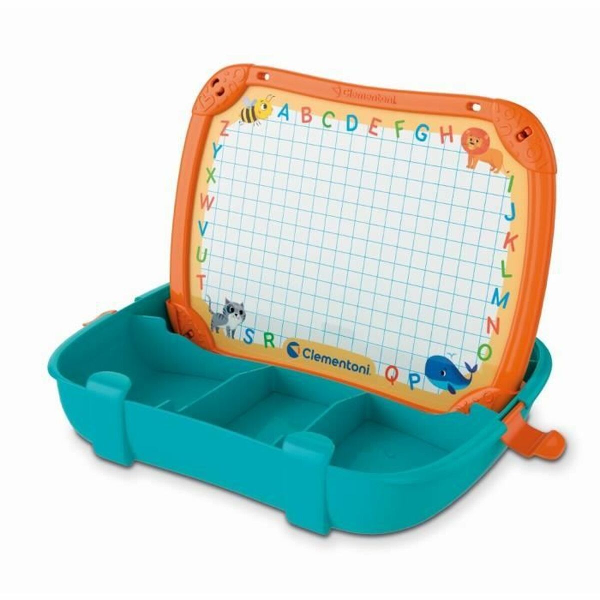 Joc de Masă Clementoni Magnetic Letters & Animals Case (FR) - Jucarii si jocuri, Jocuri și accesorii