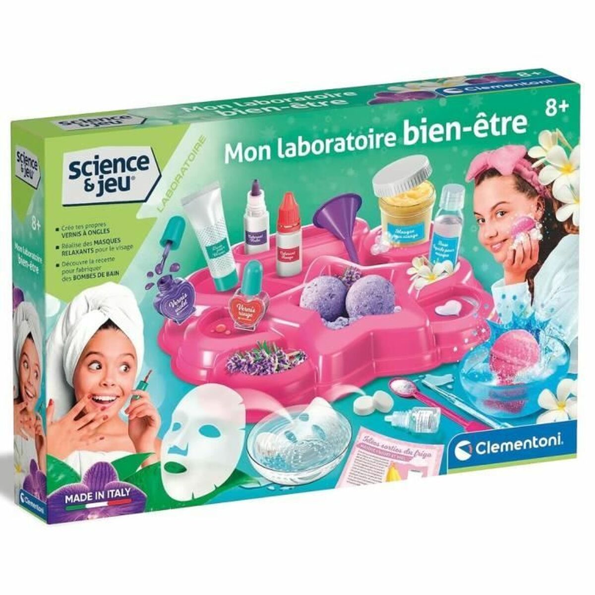 Joc de știință Clementoni My well-being laboratory (FR) - Jucarii si jocuri, Învățare și educație