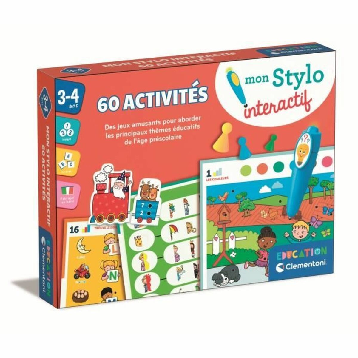 Joc Educativ Clementoni Mi bolígrafo interactivo - Jucarii si jocuri, Jocuri și accesorii