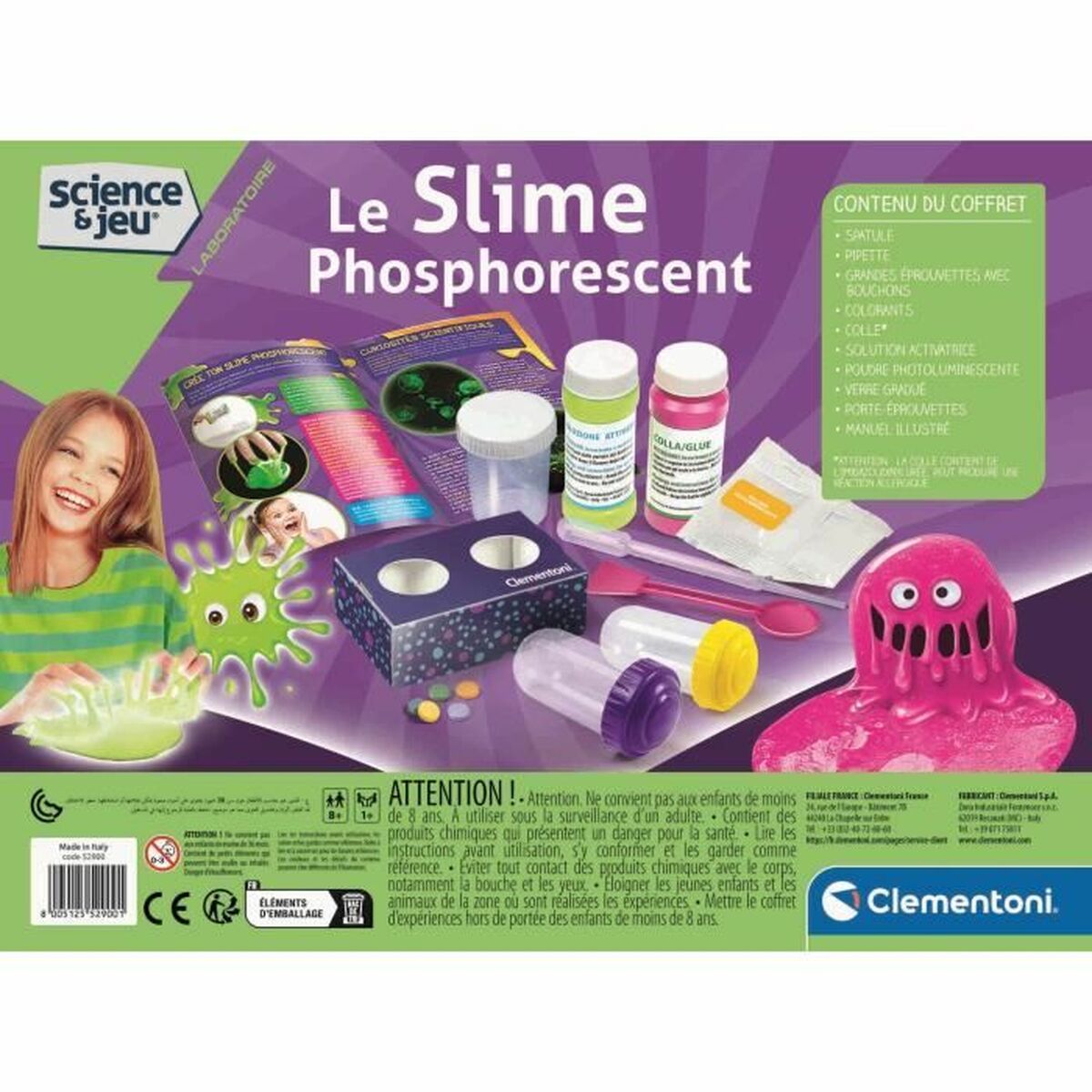 Jucărie pentru copii Clementoni limo fosforescente - Jucarii si jocuri, Păpuși și accesorii