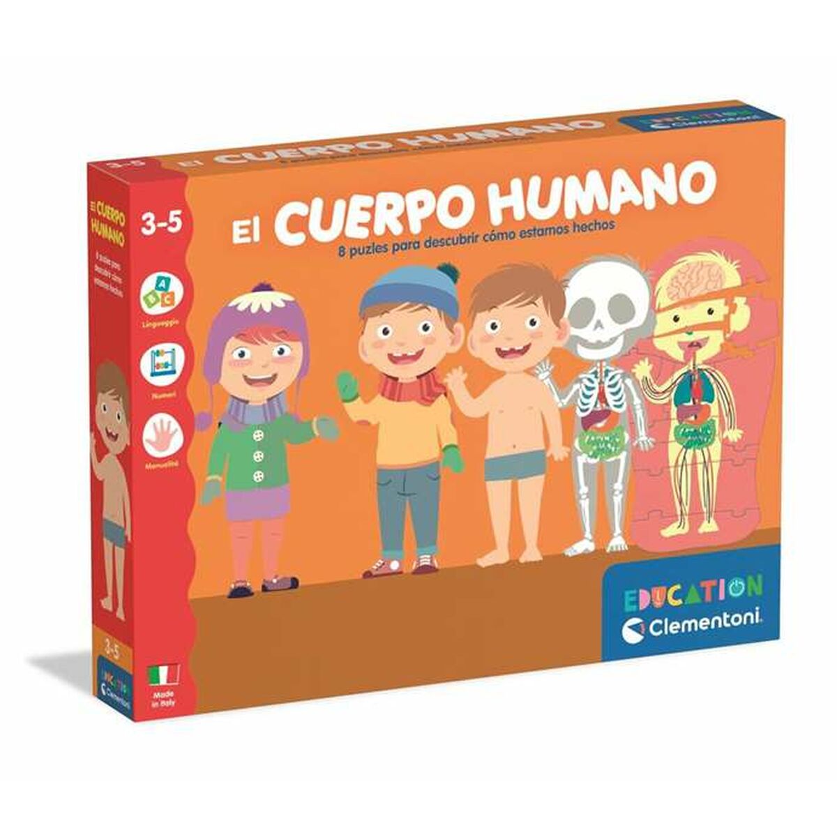 Puzzle Clementoni El Cuerpo Humano - Jucarii si jocuri, Puzzle-uri și puzzle-uri