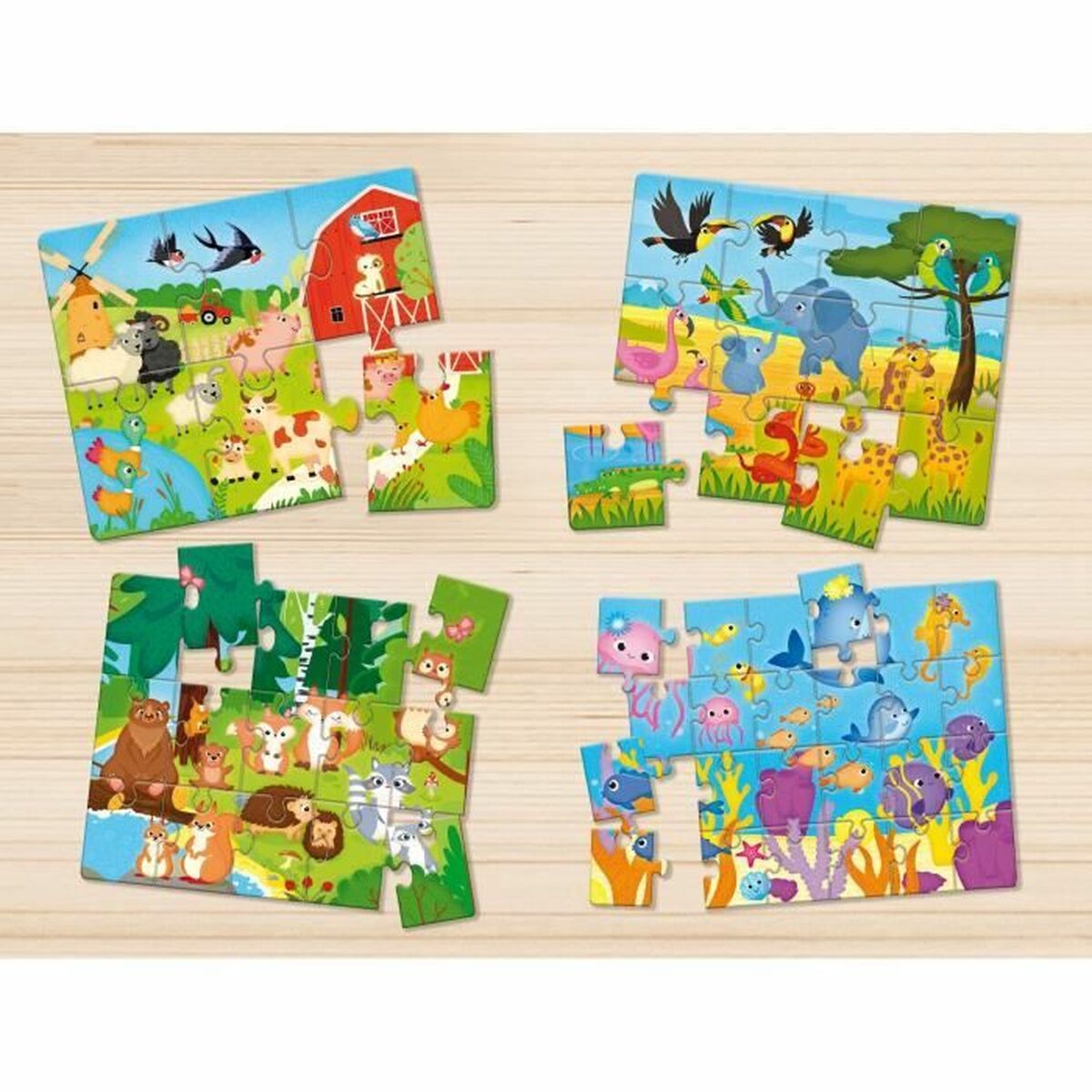 Joc Educativ Lisciani Giochi Les animaux - Jucarii si jocuri, Jocuri și accesorii