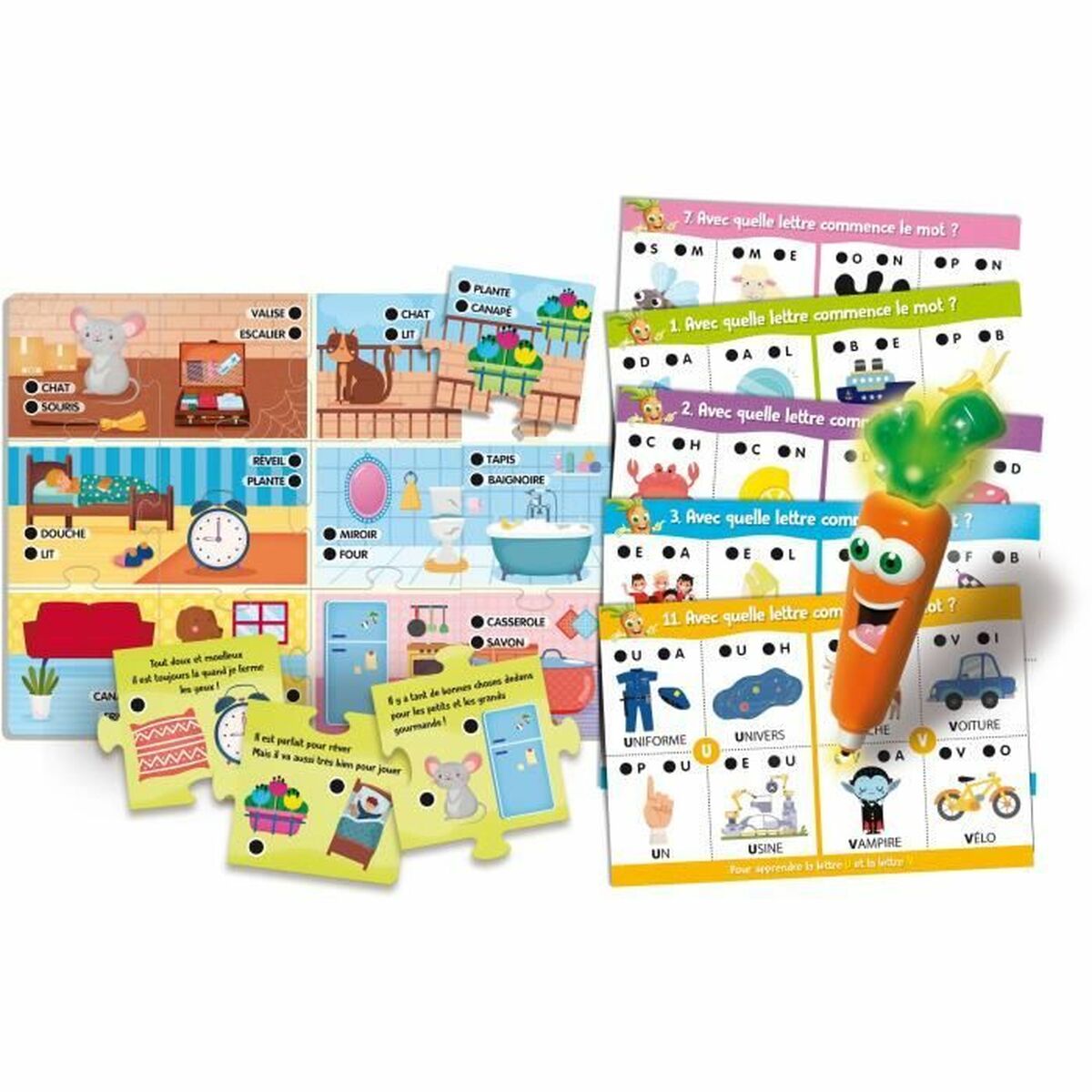 Joc Educativ Lisciani Giochi ABC et Premiers Mots - Jucarii si jocuri, Jocuri și accesorii