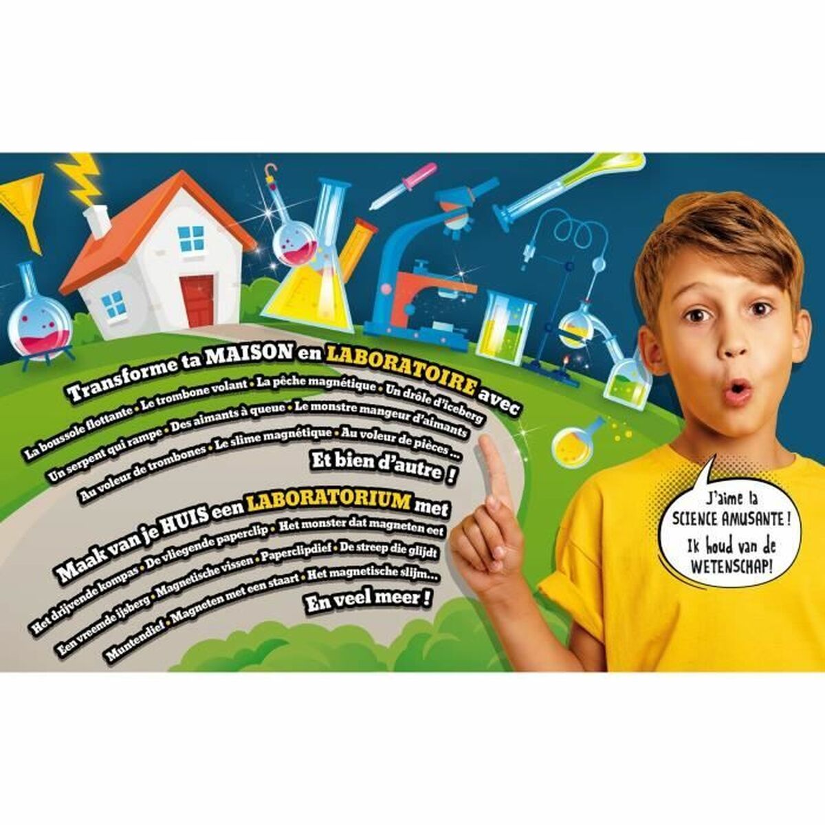 Joc de știință Lisciani Giochi Magnetisme (FR) - Jucarii si jocuri, Învățare și educație