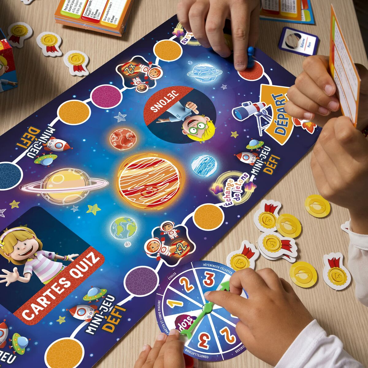 Joc de știință Lisciani Giochi Planets and Stars - Jucarii si jocuri, Învățare și educație