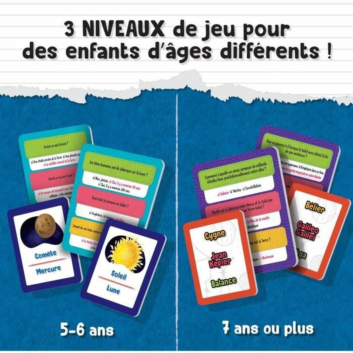 Joc de știință Lisciani Giochi Planets and Stars - Jucarii si jocuri, Învățare și educație