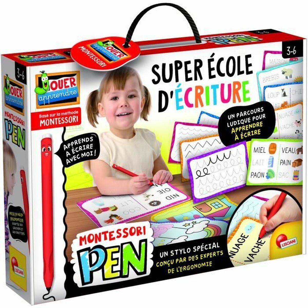 Joc Educativ Lisciani Giochi Super École D´Ecriture (FR) - Jucarii si jocuri, Jocuri și accesorii