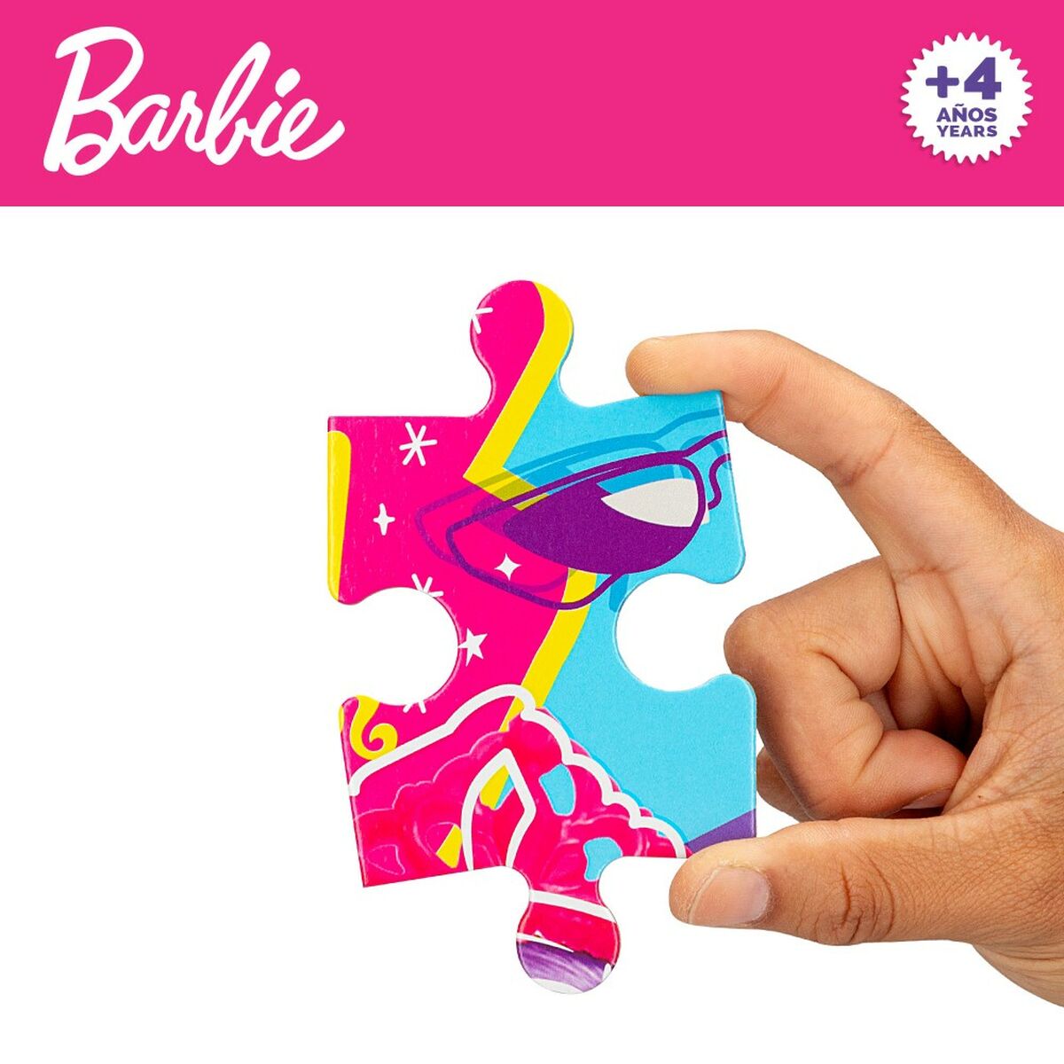 Puzzle Barbie MaxiFloor 60 Piese 70 x 1,5 x 50 cm - Jucarii si jocuri, Puzzle-uri și puzzle-uri