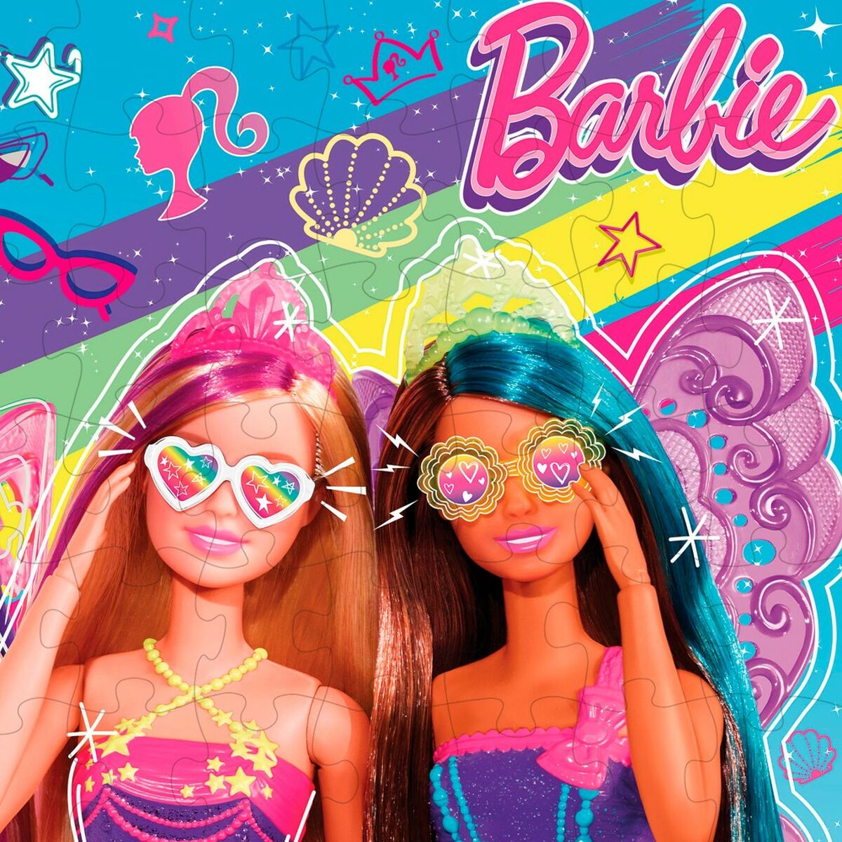 Puzzle Barbie MaxiFloor 60 Piese 70 x 1,5 x 50 cm - Jucarii si jocuri, Puzzle-uri și puzzle-uri